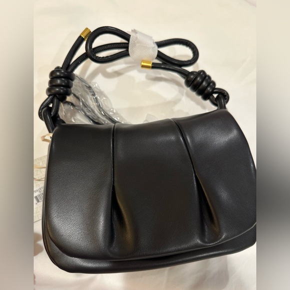 RACHEL ZOE Jacquelyn Crossbody in Black, NWT MSRP $98 VEGAN LEATHER - Picture 4 of 8